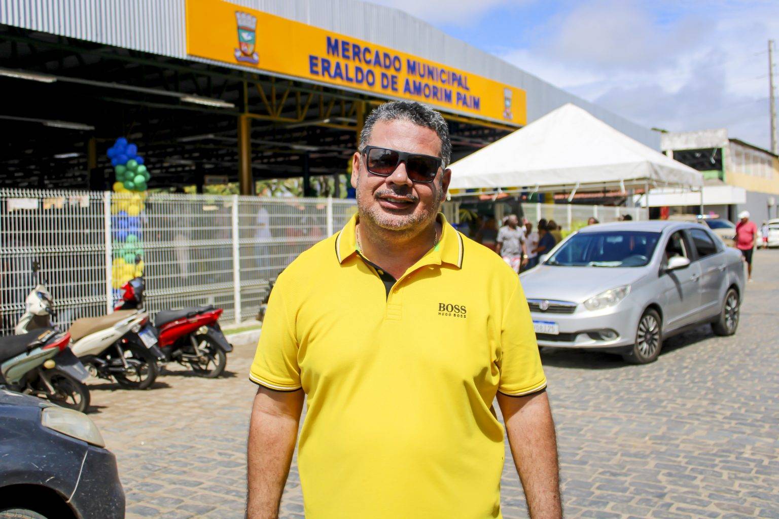 TÁ LINDO DE VER Prefeito João Bahia inaugura o Mercado Municipal