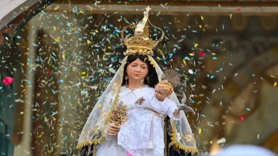Procissão encerra os festejos em louvor a Nossa Senhora da Oliveira. Foto: Reprodução/Ascom Santo Amaro