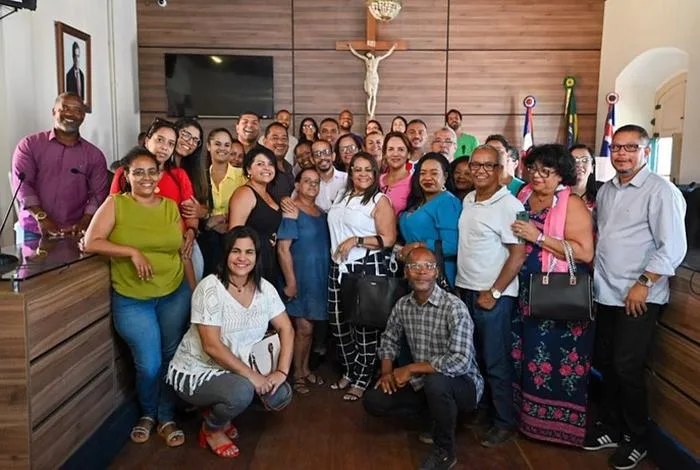 Prefeitura de Santo Amaro realiza audiência pública na Câmara Municipal.Foto: Reprodução Ascom