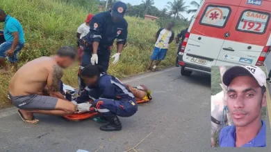 Acidente na BA-084 deixa morador de Oliveira dos Campinhos gravemente ferido. Foto: Reprodução| Redes Sociais