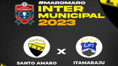 Santo Amaro e Itamaraju se enfrentam no Intermunicipal 2023. Foto: Reprodução