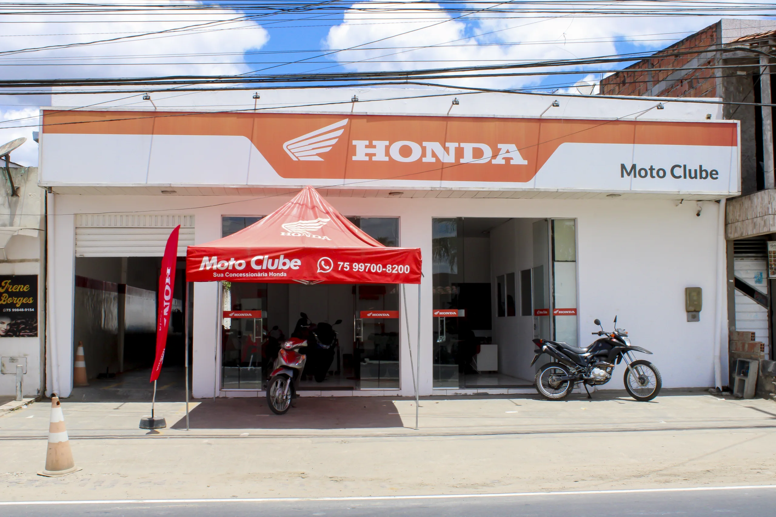 Moto Clube Honda em Conceição do Jacuípe - Foto: Fala Genefax