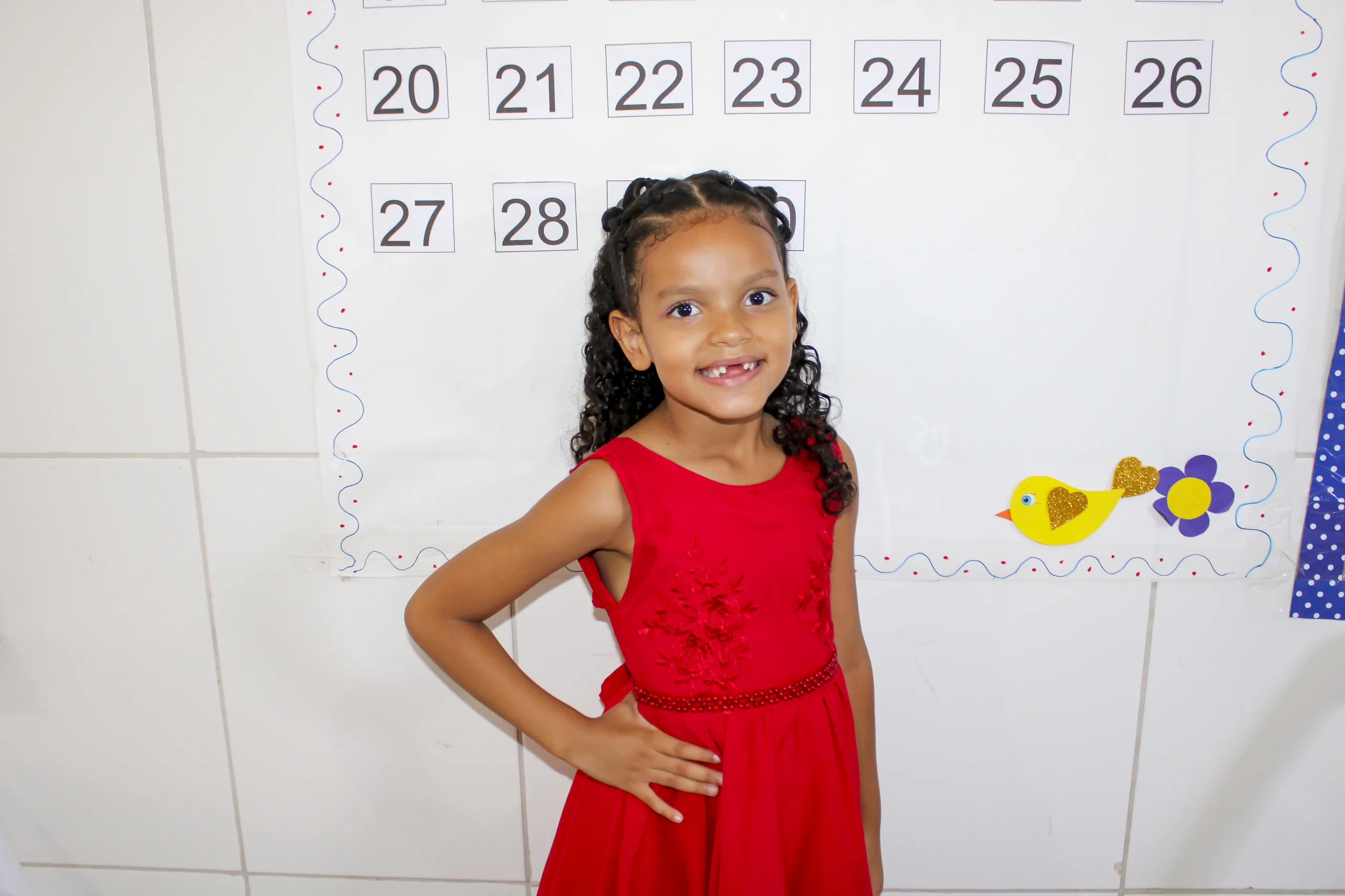 Isabele Oliveira, aluna da Escola Municipal Antônio Antunes - Foto: Fala Genefax