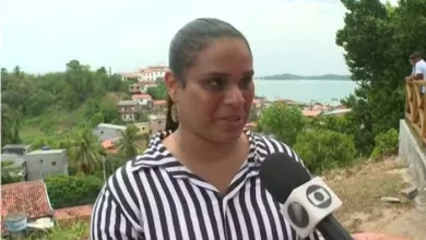 Mulher relatou ter salvado 9 pessoas — Foto: Reprodução/TV Bahia