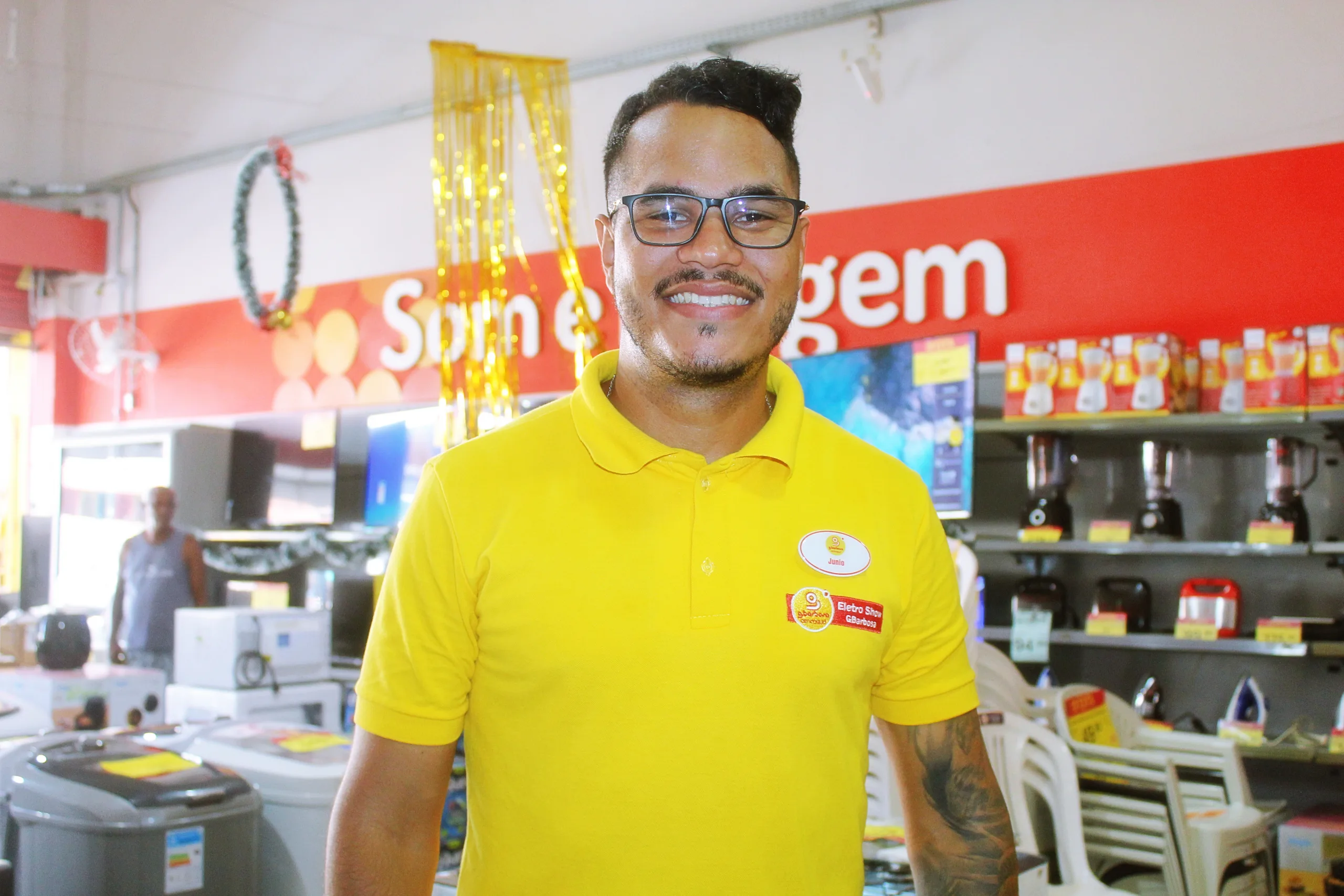 Edson Junior Andrade, operador de elétrica - Foto: Fala Genefax