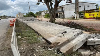 Rampa sentido Leste (Salvador) já foi demolida - Foto: Fala Genefax