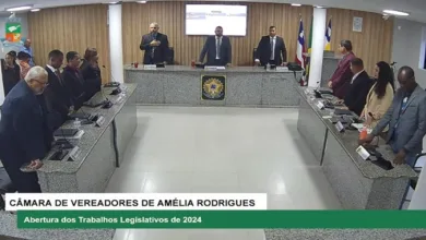 AO VIVO: Câmara Municipal de Amélia Rodrigues realiza Abertura dos Trabalhos Legislativos 2024; assista- Foto: Reprodução/ Vídeo