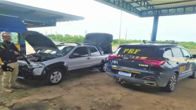 Veículo roubado em Salvador é recuperado pela PRF em Feira de Santana- Foto: Reprodução/ Nucom PRF