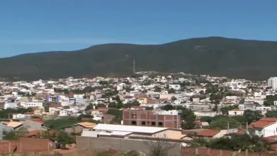 Imagem da cidade de Brumado, no sudoeste da Bahia, onde ocorreu o crime — Foto: Reprodução/TV Bahia