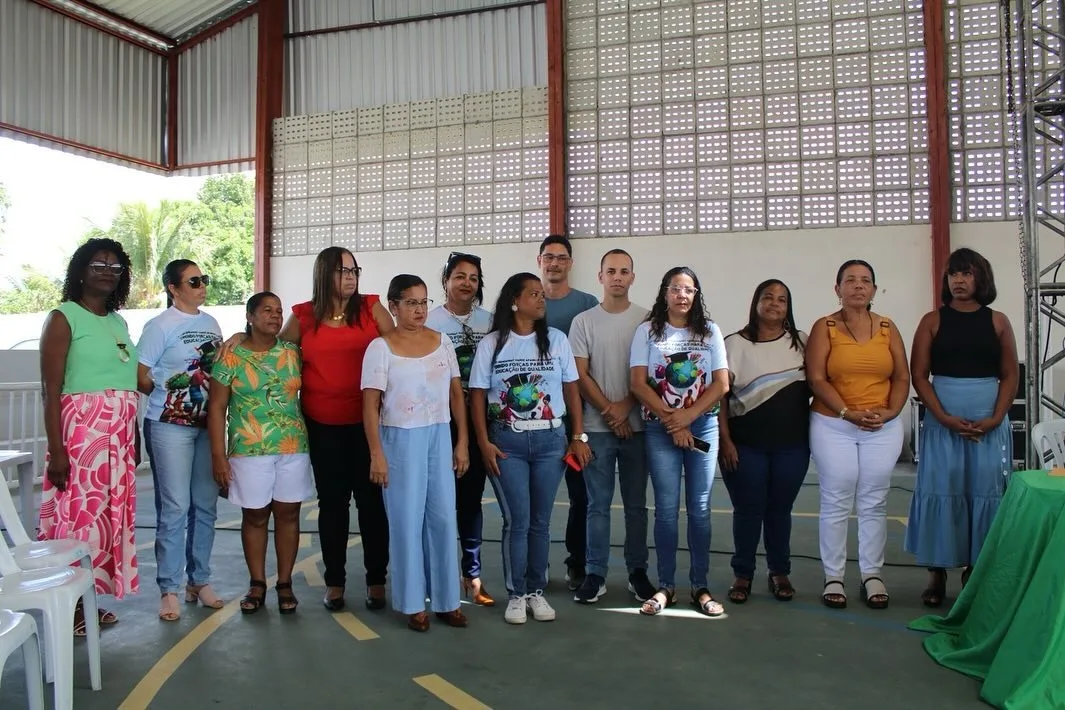 Evento reuniu educadores e profissionais da educação- Foto: Reprodução/ Ascom Amélia Rodrigues