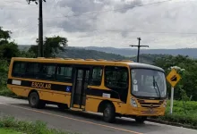 Vereadora Sandra Gomes e alunos denunciam precariedade nos transportes escolares em Teodoro Sampaio- Foto: Reprodução