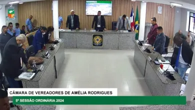 Assista a 5ª Sessão Ordinária da Câmara Municipal de Amélia Rodrigues- Foto: Reprodução/ Vídeo