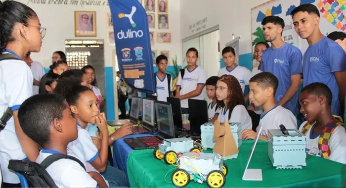 Prefeitura de Coração de Maria investe na implantação de laboratórios de robótica e gameficação nas escolas municipais - Foto: Reprodução/ASCOM
