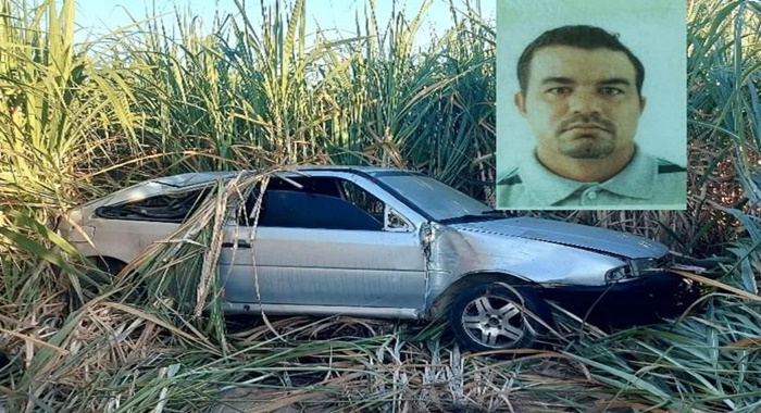 Homem é encontrado morto dentro do carro no meio de canavial na Bahia- Foto: Reprodução/ Bahia Extremosul