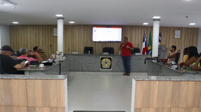 Audiência Pública para discutir Metas Fiscais da LDO/2025 é realizada na Câmara Municipal de Amélia Rodrigues- Foto: Reprodução/ Ascom Prefeitura de Amélia Rodrigues