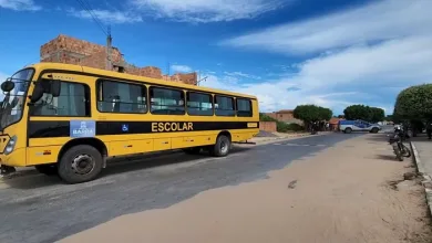 Criança de 6 anos morre após ser atropelada por ônibus escolar no oeste da Bahia — Foto: Reprodução/ TV Oeste
