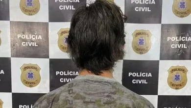 Homem é preso suspeito de estupro de vulnerável — Foto: Delegacia de Santa Cruz Cabrália