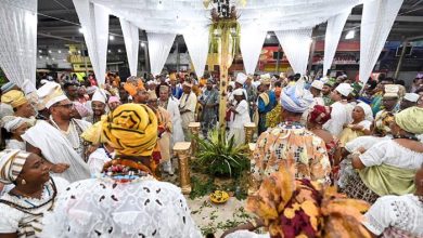 Manifestações culturais e celebrações religiosas marcam primeira noite do Bembé do Mercado- Foto: Reprodução/ Ascom Santo Amaro