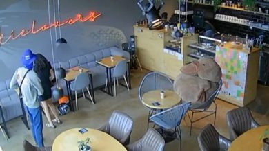 VÍDEO: Disfarçado de cliente, assaltante pede comida, rende funcionários e foge do local de táxi - Foto: Redes Sociais