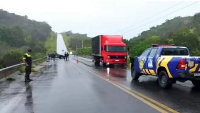 PM de folga fica ferido após colisão com caminhão desgovernado - Foto: Reprodução